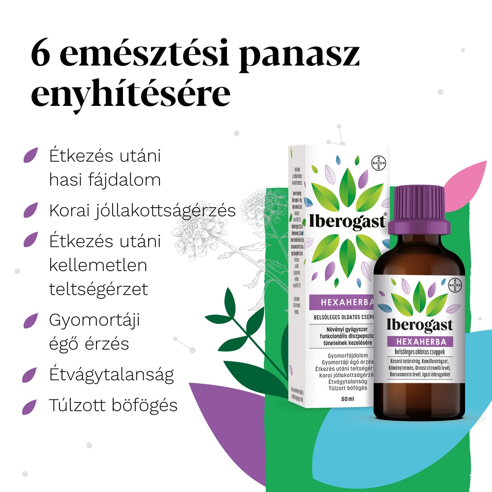 Iberogast Hexaherba csepp