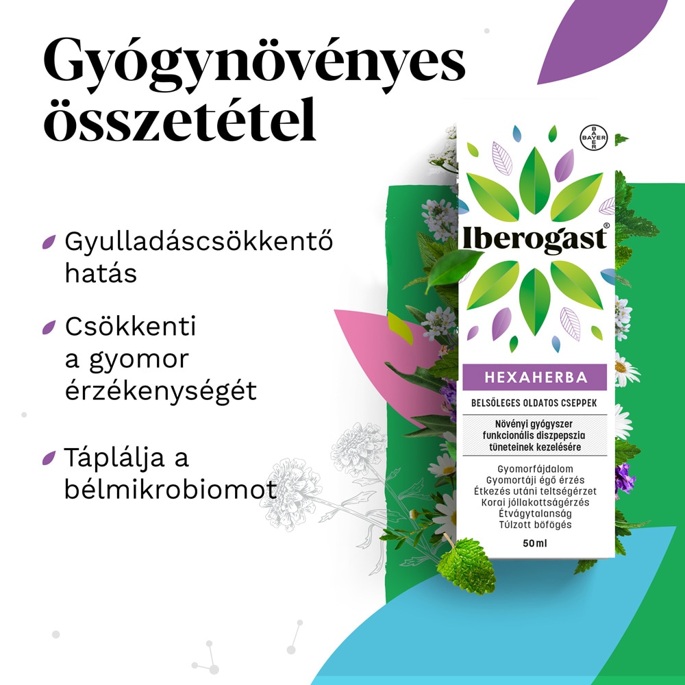 Iberogast Hexaherba csepp